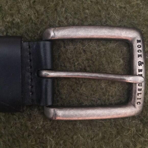 Rock & Republic Distressed Leather Belt! New